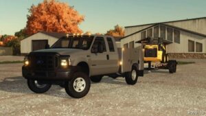 FS22 Lifted Early 2000’s F-350 XL Service Truck Release mod