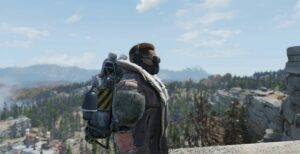 Fallout76 Mod: Wasteland Wanderer Headwear Googles down (Image #2)