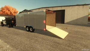 FS22 Mod: Enclosed Trailer Release (Image #2)