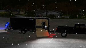 FS22 Mod: Enclosed Snowmobile Trailer CHS Beta (Image #11)