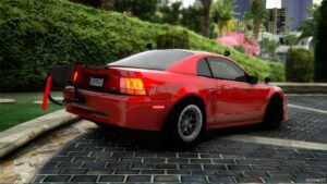 GTA 5 Ford Vehicle Mod: 2001 Ford Mustang SVT Cobra Drag (Image #2)