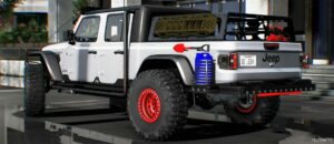 GTA 5 Jeep Vehicle Mod: 2019 Jeep Gladiator (Image #2)