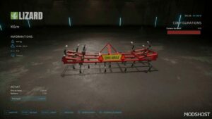 FS22 Cultivator Mod: Lizard K6M (Image #3)