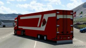 ETS2 Scania Truck Mod: 164L Flower Shuttle Combo 1.50 (Image #2)