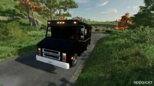 FS22 Vehicle Mod: Lizard Stepvan UPS United States Version (Image #2)