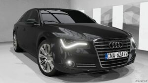 BeamNG Car Mod: Audi A8 D4 Pre-Facelift + Facelift PBR FIX 0.32