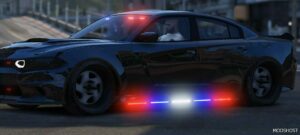 GTA 5 Dodge Vehicle Mod: Charger SRT Hellcat Widebody LEO (Image #2)