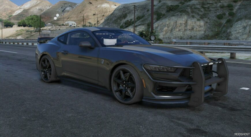 GTA 5 2024 Ford Mustang Dark Horse mod