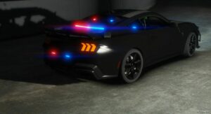 GTA 5 Ford Vehicle Mod: 2024 Ford Mustang Dark Horse (Image #3)