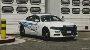 GTA 5 Dodge Vehicle Mod: 2018 Dodge Charger Whelen Based (Featured)