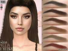 Sims 4 Yulia Eyebrows N308 mod