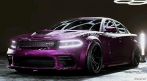 BeamNG Dodge Car Mod: Charger SRT Hellcat 2021 HQ V2.0 0.32 (Featured)