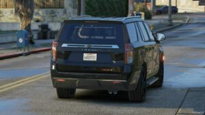 GTA 5 Chevrolet Vehicle Mod: 2023 Chevrolet Tahoe Unmarked (Image #3)