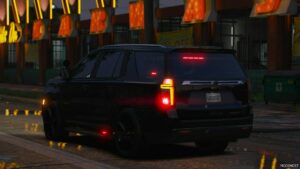 GTA 5 Chevrolet Vehicle Mod: 2023 Chevrolet Tahoe Unmarked (Image #4)