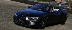 GTA 5 2021 BMW M4 Convertible G83 Add-On/Fivem/ Animated Roof mod