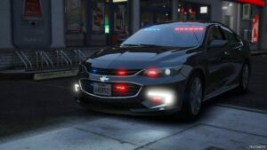 GTA 5 Chevrolet Vehicle Mod: Malibu Undercover Police (Featured)