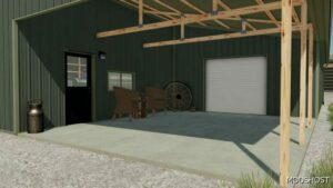 FS22 Placeable Mod: 62×60 Shed (Image #4)