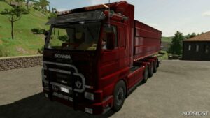 FS22 Scania Truck Mod: 143M Hooklift (Featured)