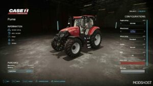 FS22 Case IH Tractor Mod: Puma 185-240 2020 V1.2 (Image #2)