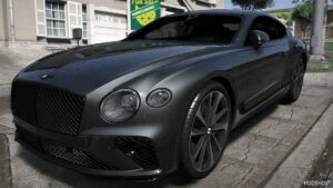 GTA 5 Bentley Vehicle Mod: 2021 Bentley Continental GT Speed Add-On | Animated | Vehfuncs V (Featured)