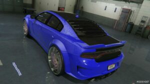 GTA 5 Dodge Vehicle Mod: Charger 392 on AF’S Custom Widebody (Featured)