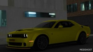 ETS2 Dodge Car Mod: Challenger SRT Hellcat Widebody 2018 V1.7 1.50 (Image #2)