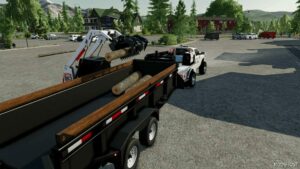 FS22 RAM Car Mod: 2019 RAM 3500 Flatbed V3.0 (Image #3)