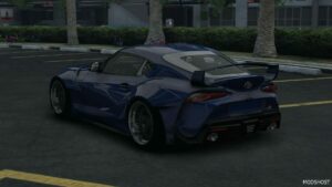 GTA 5 Toyota Vehicle Mod: 2020 Toyota Supra A90 Streethunter (Image #2)