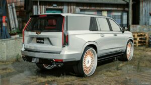 GTA 5 Vehicle Mod: 2021 Cadillac Escalade Donk (Image #2)