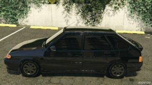 GTA 5 Vehicle Mod: Lada 2114 Black Edition (Image #3)