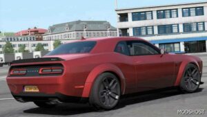 ATS Dodge Car Mod: Challenger SRT Hellcat Widebody 2018 V1.7 – 1.50 (Image #2)
