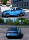 ETS2 Audi Car Mod: RS6 C7 Avant 2016 V1.2 1.50 (Image #2)