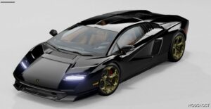 BeamNG Lamborghini Car Mod: Countach 2022 0.32 (Image #2)