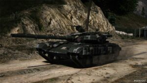 GTA 5 Vehicle Mod: T-64B / T-64BV Ukraine Add-On (Image #4)