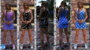 GTA 5 Player Mod: Female Dress (Image #4)