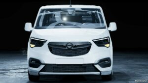 BeamNG Opel Car Mod: 2020 Opel Combo Life Elegance 0.32 (Image #3)