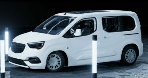 BeamNG Opel Car Mod: 2020 Opel Combo Life Elegance 0.32 (Image #6)