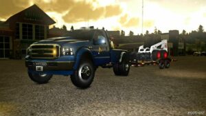 FS22 Ford Car Mod: 2006 Ford F550 Flatbed V1.1 (Image #6)