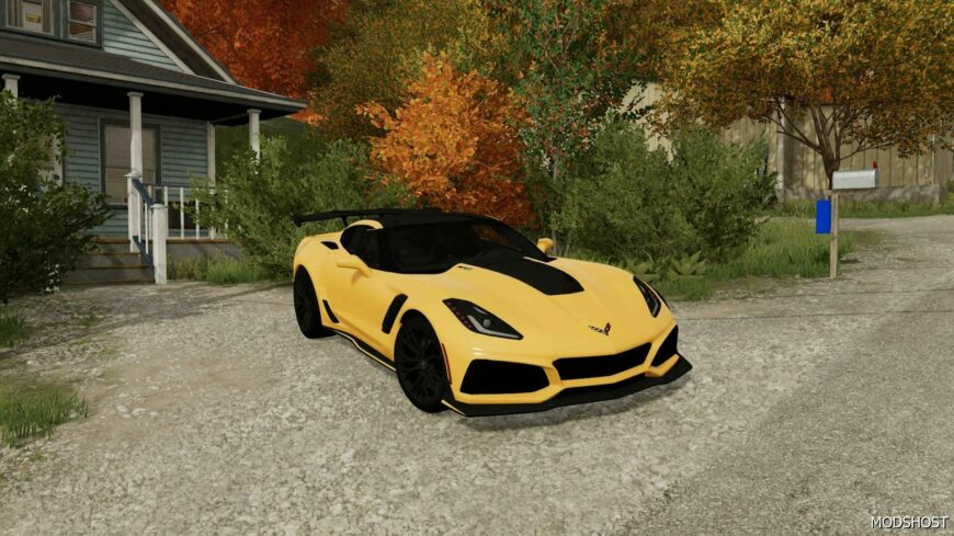 FS22 Chevrolet C7 Corvette ZR1 2019 mod