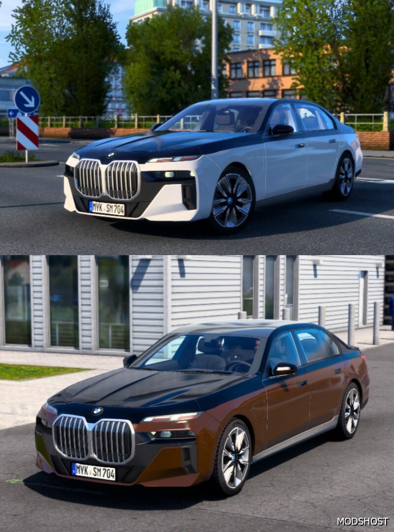 ETS2 2024 BMW I7 M70 1.50 mod