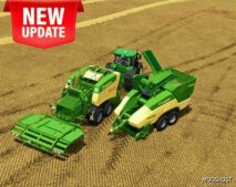 FS22 Mod: Fixed and Improved Straw Harvest Pack Update V1.1 (Featured)