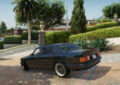 GTA 5 Mercedes-Benz Vehicle Mod: 560SEL 6.0 AMG (W126) ’90 (Image #2)