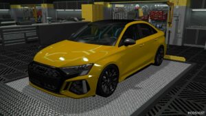 GTA 5 Audi Vehicle Mod: 2023 Audi RS3 Performance Sedan Addon/Replace/Unlocked V1.1 (Featured)