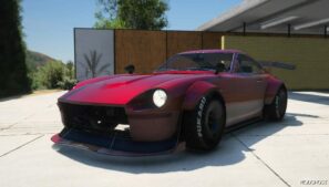 GTA 5 Vehicle Mod: Karin 190Z Widebody Add-On|Fivem (Image #3)