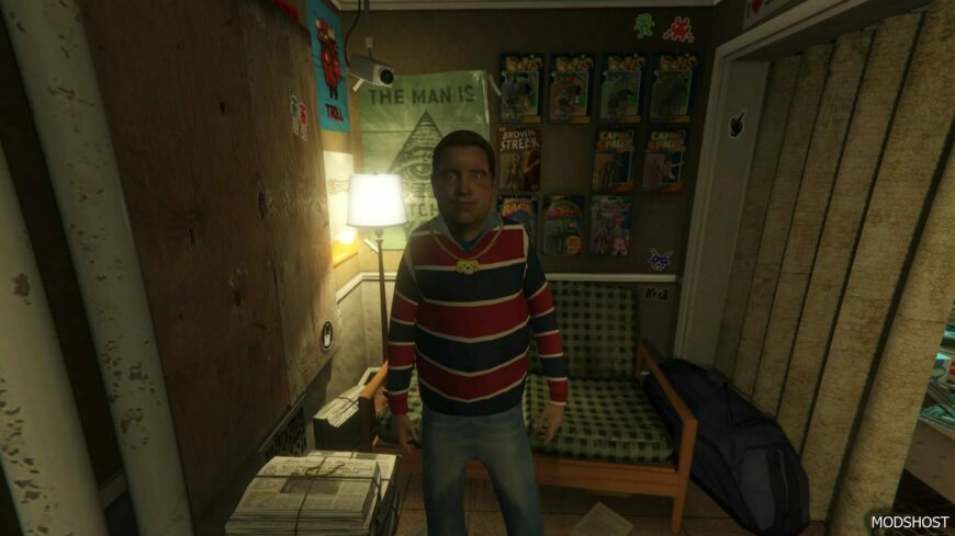 GTA 5 Chris Chan Add-On PED mod