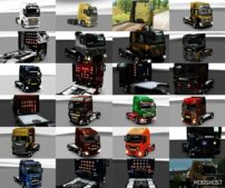ETS2 Part Mod: Signs on Your Truck & Trailer V1.0.4.60 (Featured)