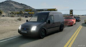 BeamNG Ford Car Mod: Connect 2009 0.32 (Featured)