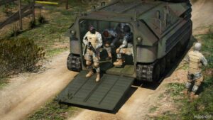 GTA 5 Mod: Aav-7A1 Amtrac Amphibious Assault Vehicle Add-On V1.5 (Image #4)