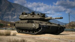 GTA 5 Vehicle Mod: Merkava MK.4M Windbreaker Israel Add-On (Image #5)