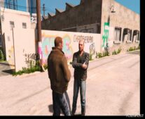 GTA 5 Player Mod: Niko Bellic with CS and IG Facial Anims V1.1 (Image #2)